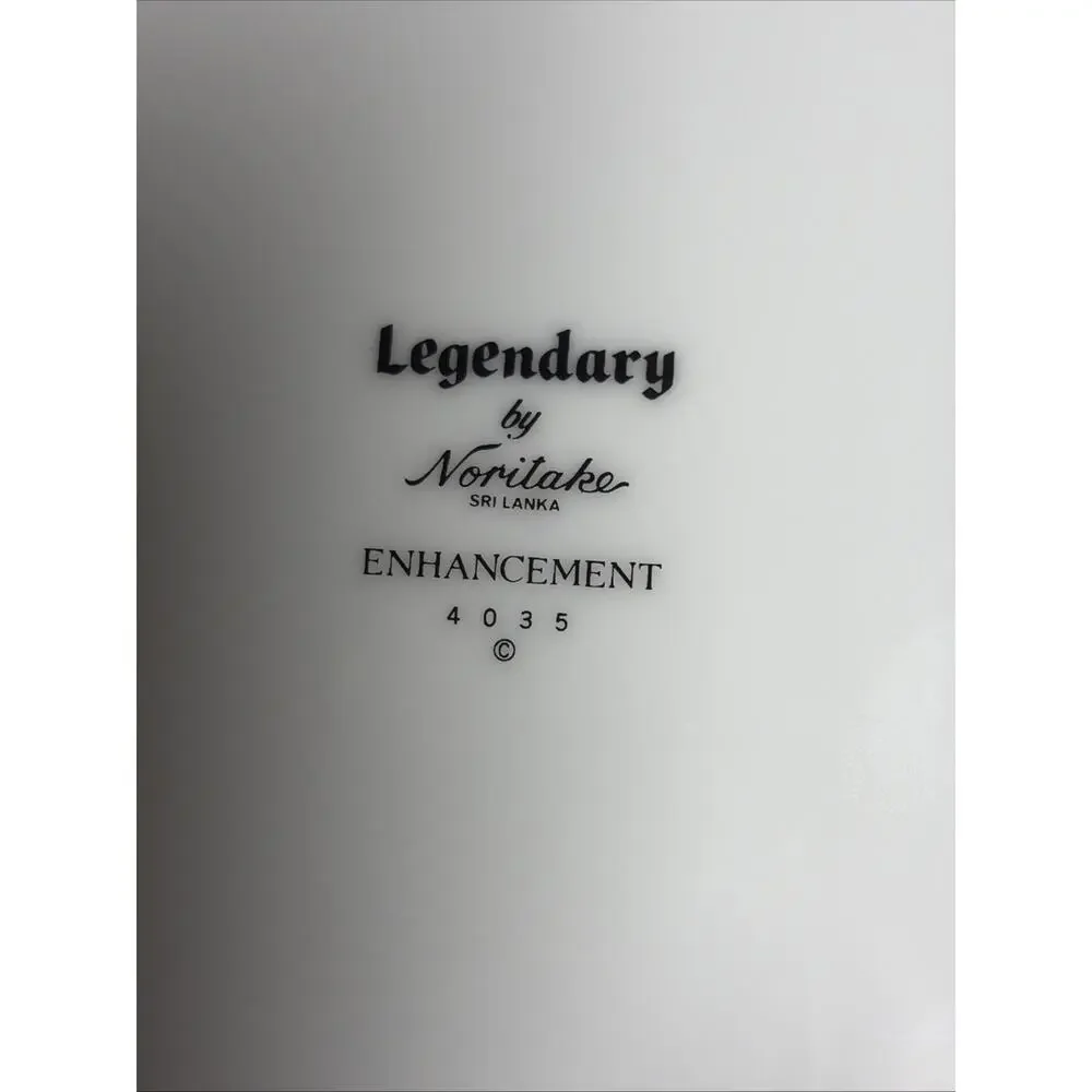4 Noritake Legendary Enhancement 4035 8 3/8